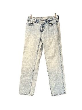 PacSun‎ Women's Size 25 Acid Wash Mom Jeans High Rise Straight Leg Denim